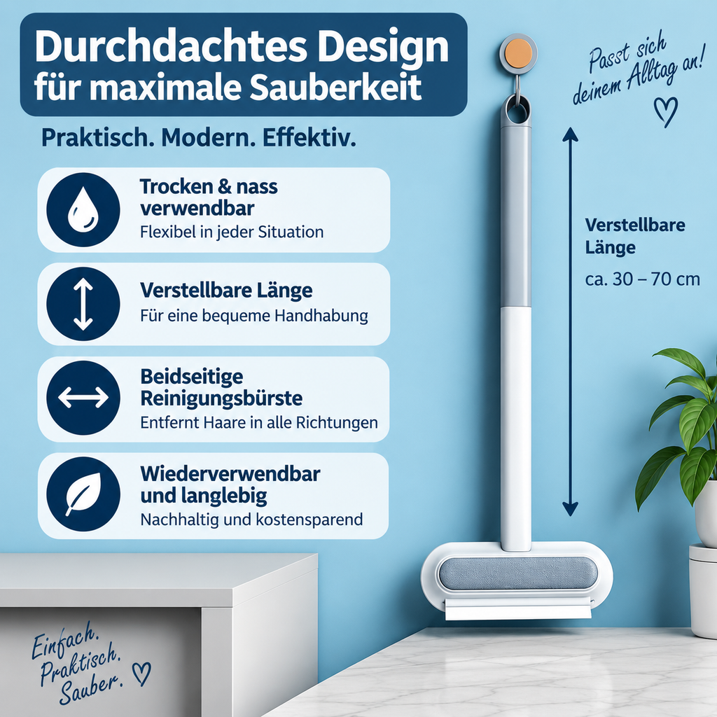 Tierhaarentferner - für Sofa & Kleidung